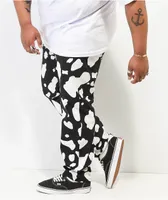 Cookman Cow Print Black & White Chef Pants