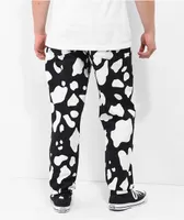 Cookman Cow Print Black & White Chef Pants