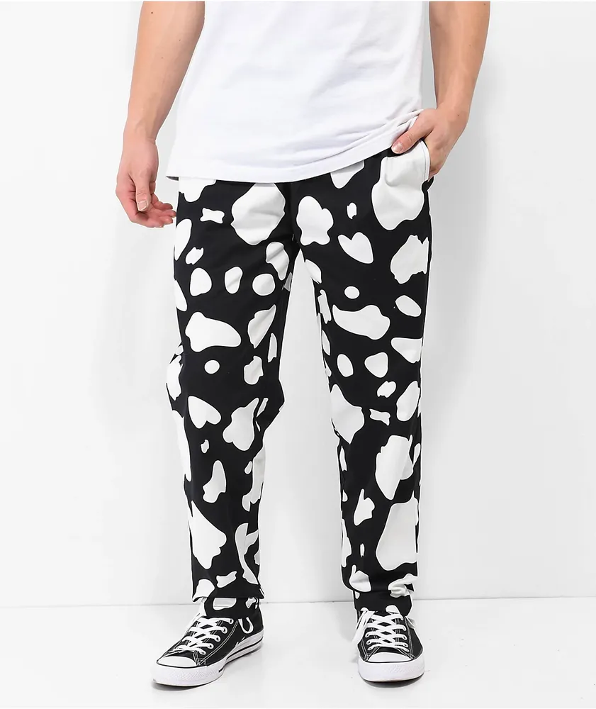 Black & White Stitch Carpenter Pants
