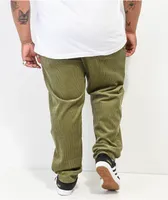 Cookman Khaki Green Corduroy Chef Pants