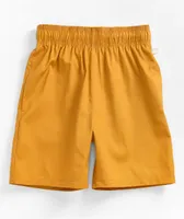 Cookman Solid Mustard Shorts