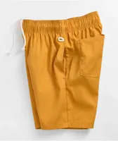 Cookman Solid Mustard Shorts