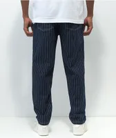 Cookman Wabas Dark Blue Denim Stripe Chef Pants