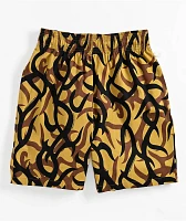 Cookman Y2K Beige Camo Shorts