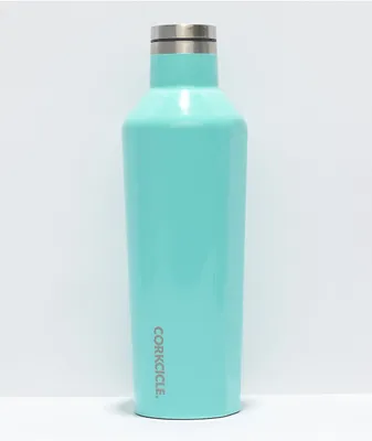 Corkcicle Canteen 16oz Turquoise Water Bottle