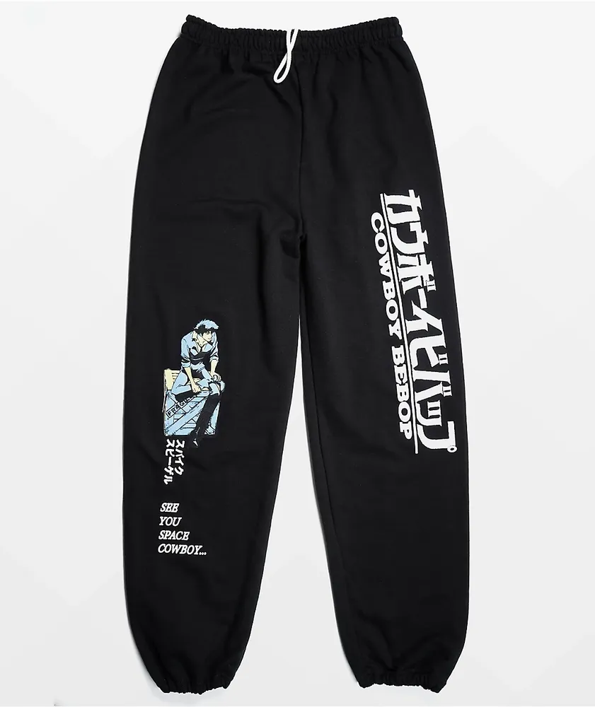 Cowboy Bebop Black Jogger Sweatpants