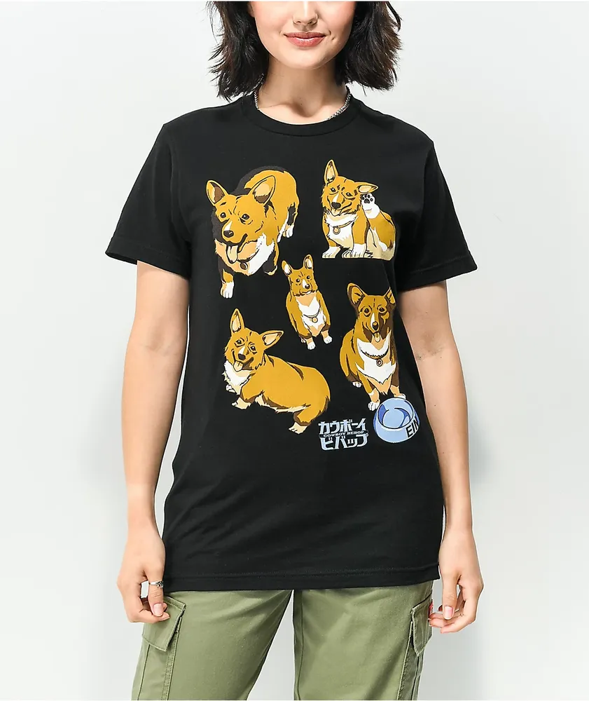 Cowboy Bebop Ein Black T-Shirt