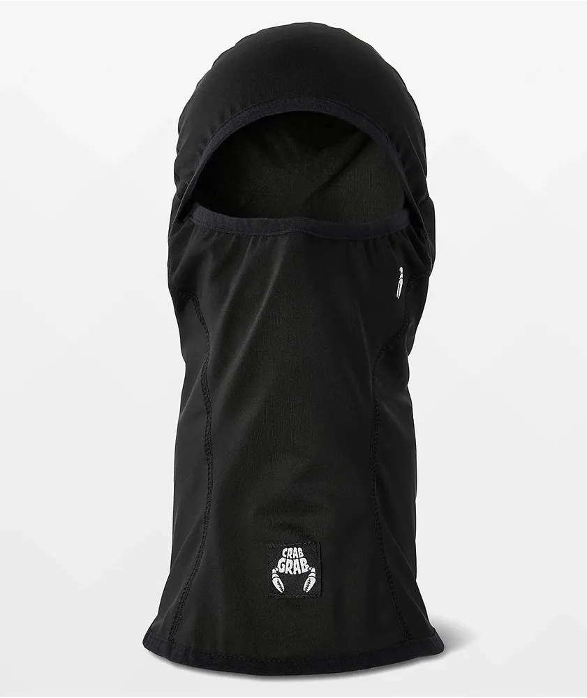 Crab Grab Classic Black Balaclava