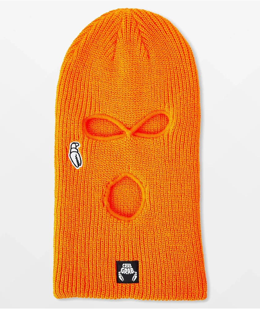 Crab Grab Goon Mask Orange Balaclava