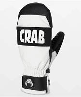 Crab Grab Kids Punch Mitt White Snowboard Mittens