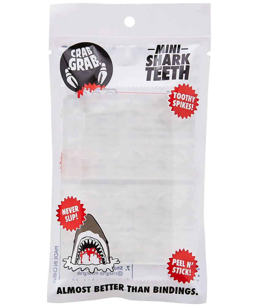 Crab Grab Mini Shark Teeth Clear