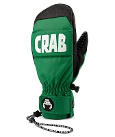 Crab Grab Punch Green Snowboard Mittens