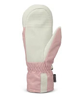 Crab Grab Snuggler Soft Pink Women's Snowboard Mittens 2025