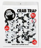 Crab Grab Trap Swirl Black & White Stomp Pad