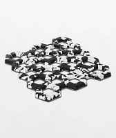 Crab Grab Trap Swirl Black & White Stomp Pad
