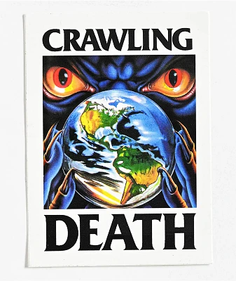 Crawling Death Earth Control Sticker