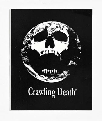 Crawling Death Earth Scream Sticker