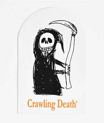 Crawling Death Reaper Sticker