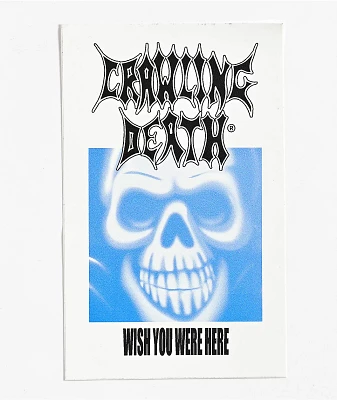 Crawling Death Wish You Were Here Sticker