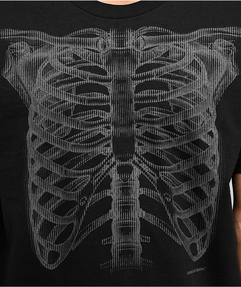 Crawling Death X Ray Black T-Shirt