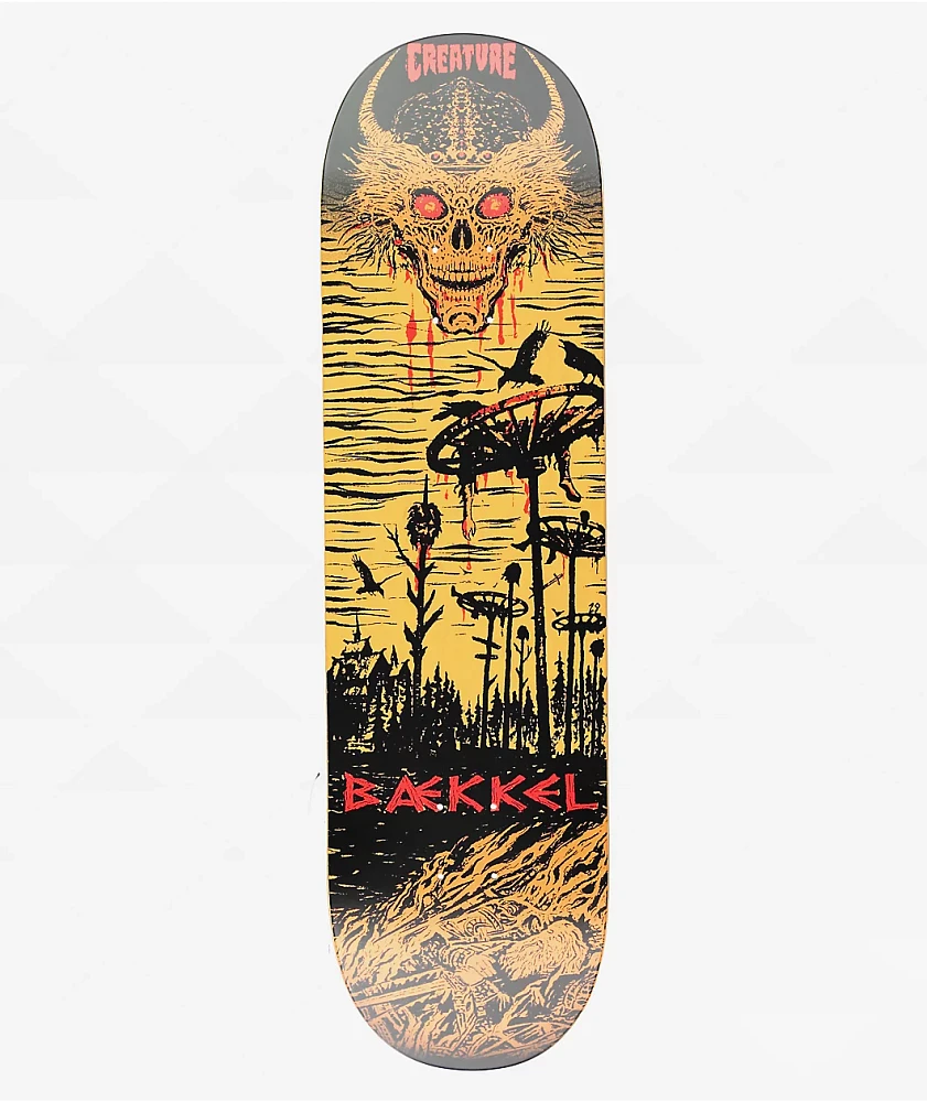 Creature Baekkel Wasteland 8.6" Skateboard Deck