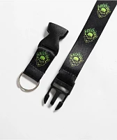 Creature Bonehead Flame Black Lanyard