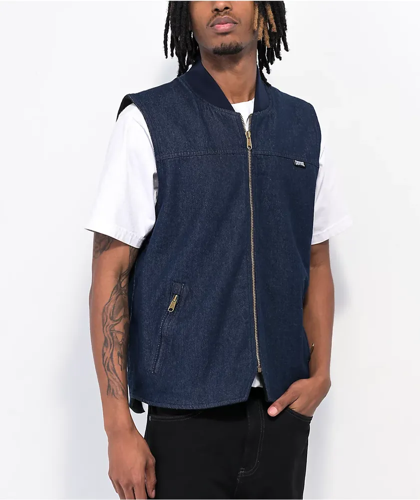 Creature Bonehead Indigo Vest