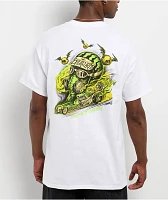 Creature Crash And Burn White T-Shirt