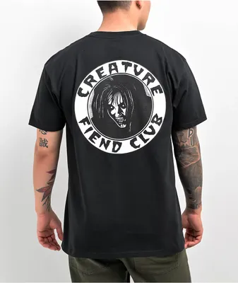 Creature Fiend Club Relic Black T-Shirt