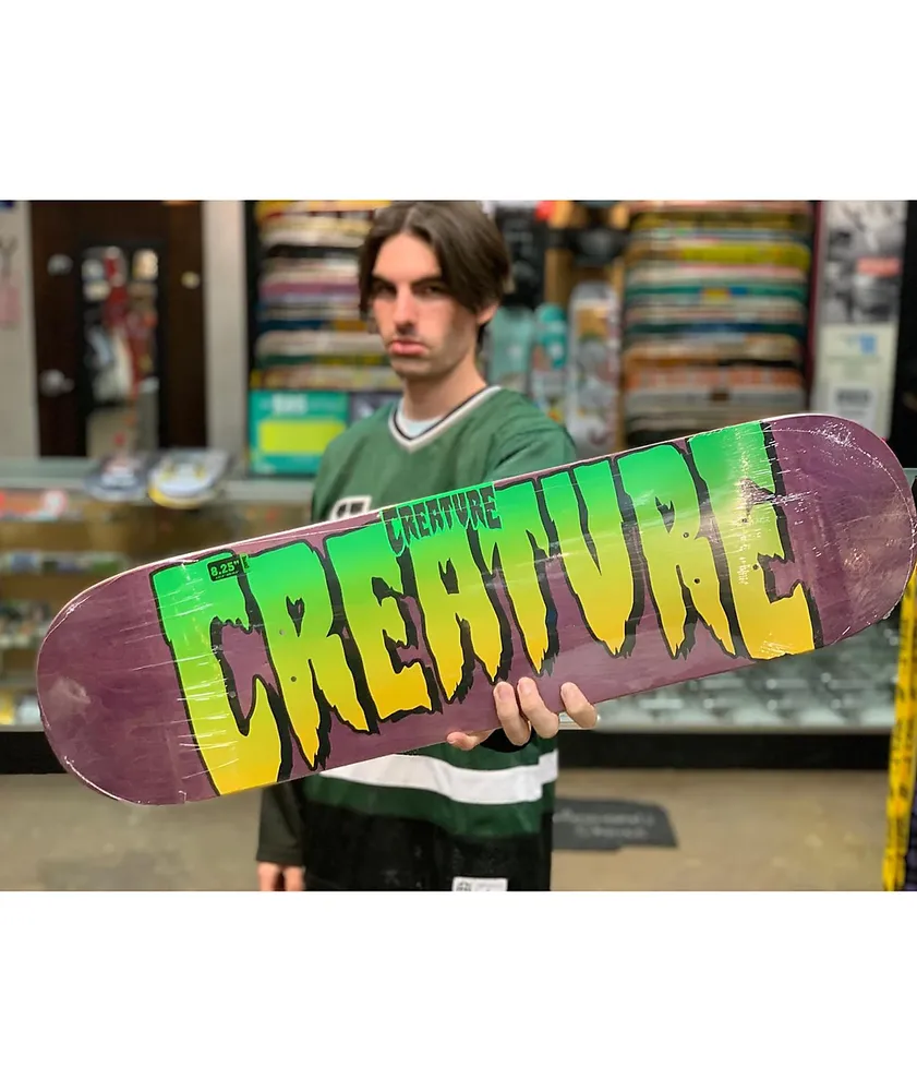 Creature Logo Stumps 8.25" Skateboard Deck