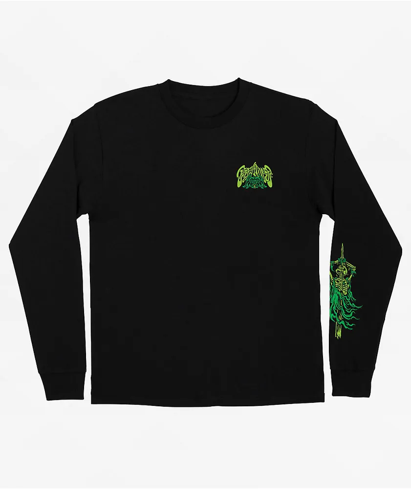 Creature Psychrofice Army Green Long Sleeve T-Shirt