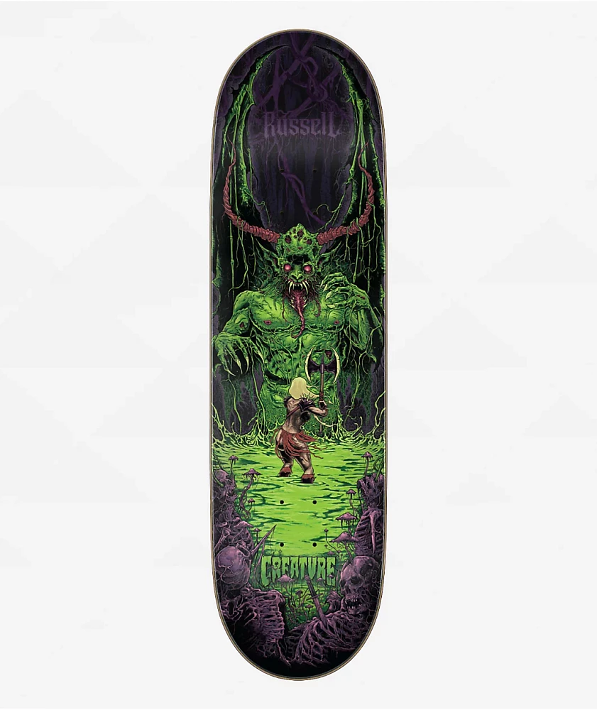 Creature Russell Swamp 8.6" Skateboard Deck