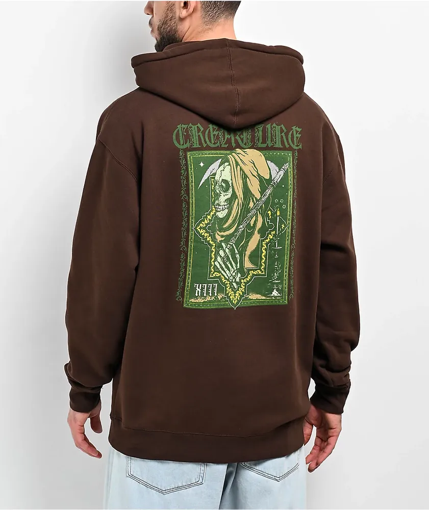 Creature Samaritan Brown Hoodie