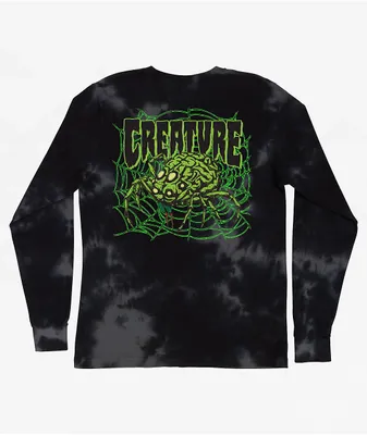 Creature Spindel Forest Green Long Sleeve T-Shirt