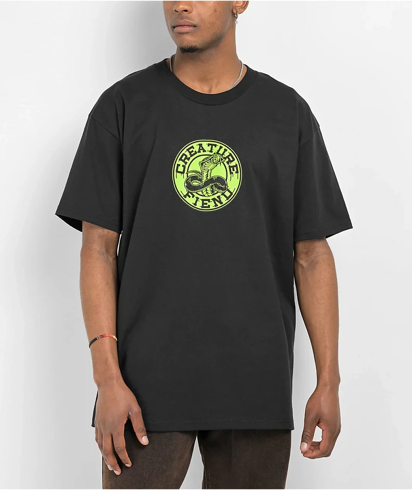 Creature Strike Fast Black T-Shirt