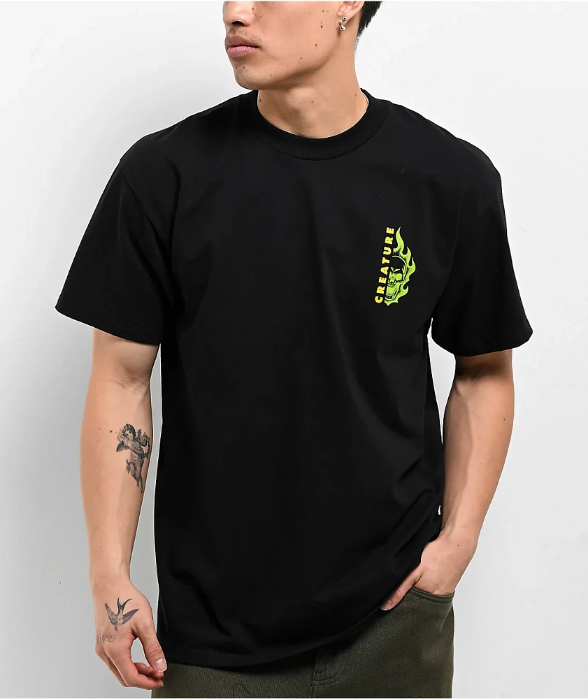 Creature Vortex Black T-Shirt