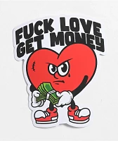 Crime Is Fun Get Money Sticker
