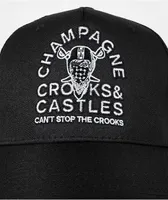 Crooks & Castles Champagne Vandal Black Trucker Hat