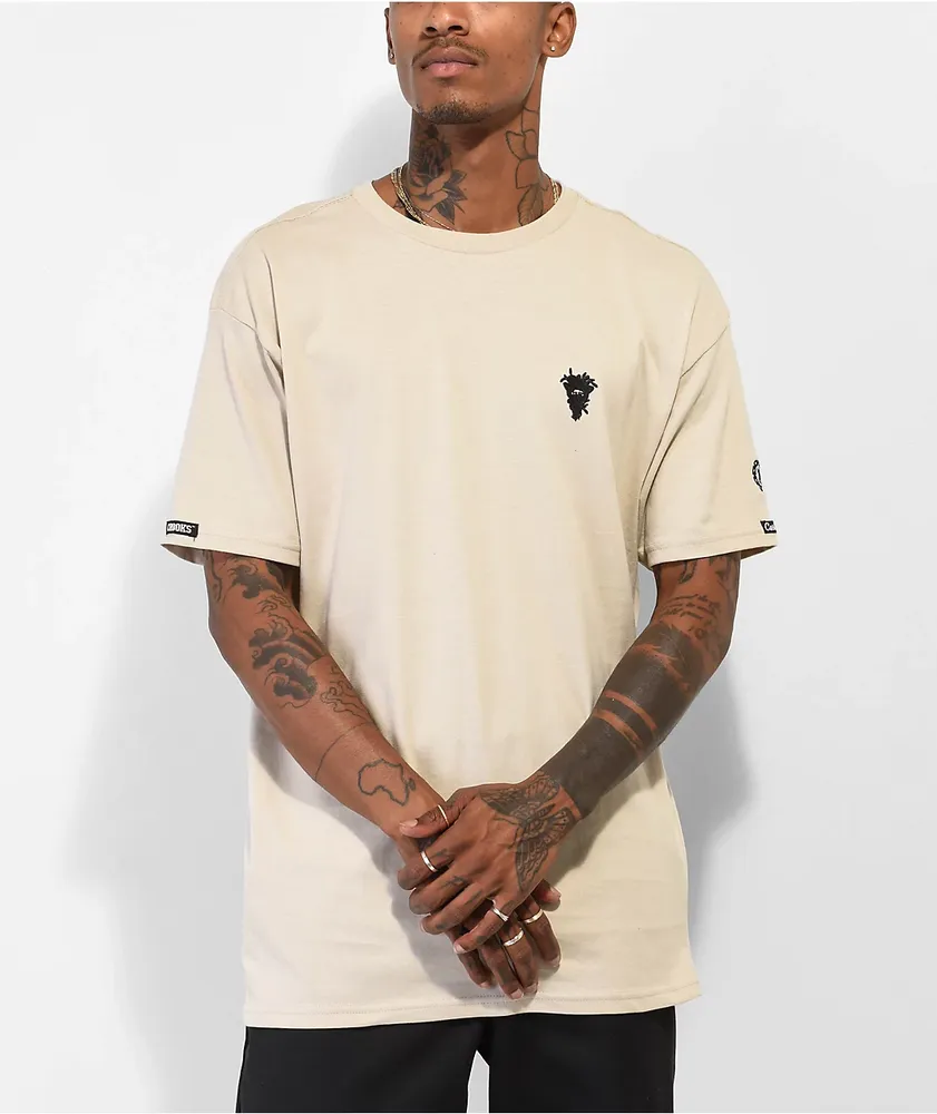 Crooks & Castles Core Essentials Natural T-Shirt