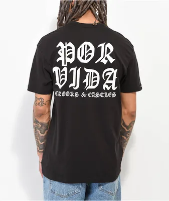 Crooks & Castles Loco Black T-Shirt