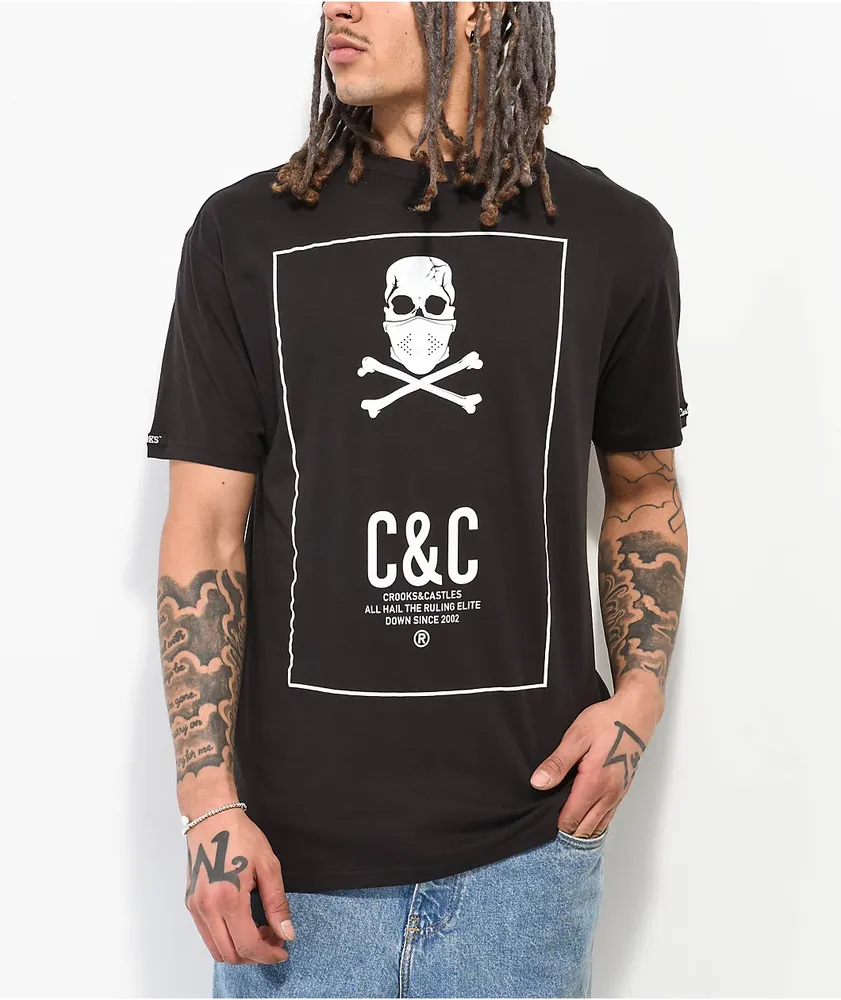 Crooks & Castles Murked Black T-Shirt