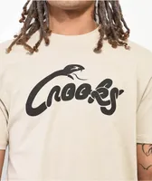 Crooks & Castles Rascal Natural T-Shirt