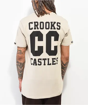 Crooks & Castles Rascal Natural T-Shirt