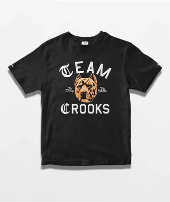 Crooks & Castles Top Dawg Black T-Shirt