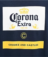 Crooks & Castles x Corona Klepto Navy T-Shirt