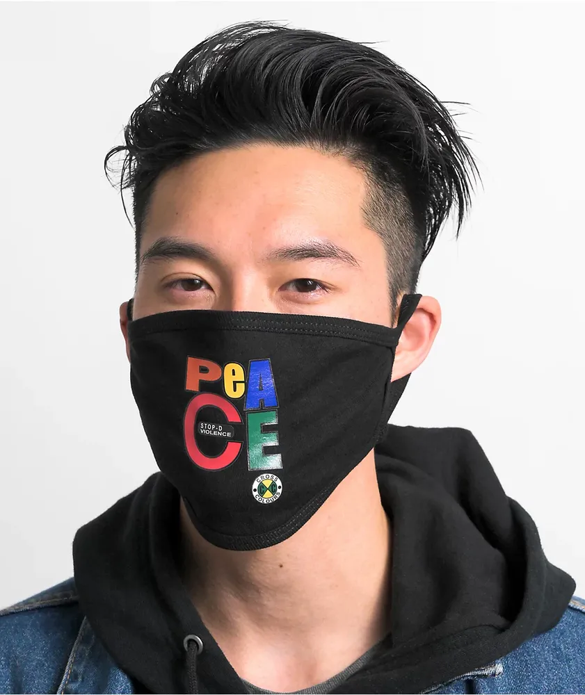Cross Colours Peace Face Mask