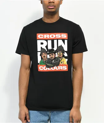 Cross Colours x RUN DMC BBoyz Black T-Shirt