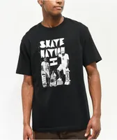 Cross Colours x Skate Nation Ghana Youth Group Black T-Shirt