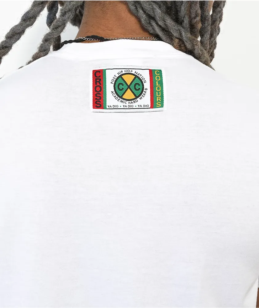 Cross Colours x Snoop Dogg East Cali White T-Shirt