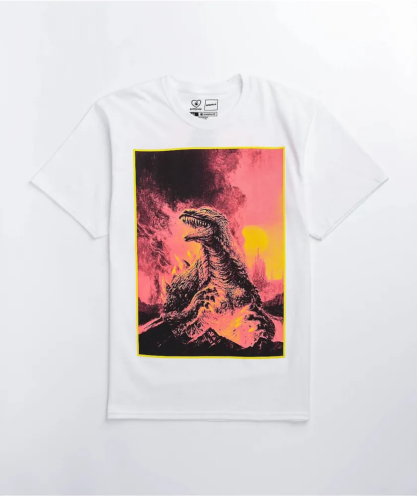 Crunchyroll x Godzilla Cataclysm White T-Shirt